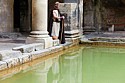 Bath, at the Roman Baths
