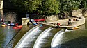 Bath, River Avon; kayak-training